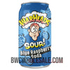 Warheads Sour Blue Raspberry Soda X 12