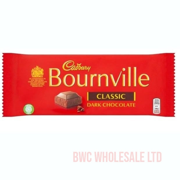 Cadbury Bournville Classic Dark Chocolate 18x100g