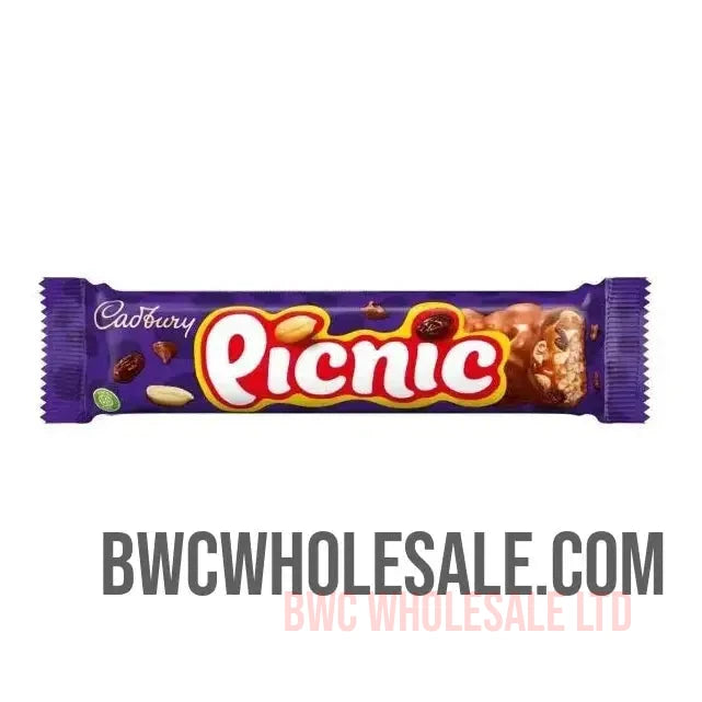 Cadbury Picnic Chocolate Bars - 36x 48g Full Box