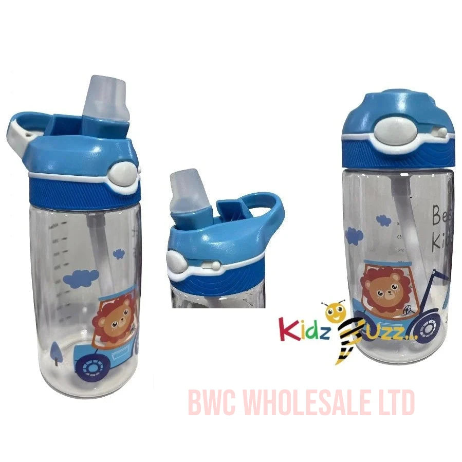 Water Bottle Lion W/Lock 480ml X 3