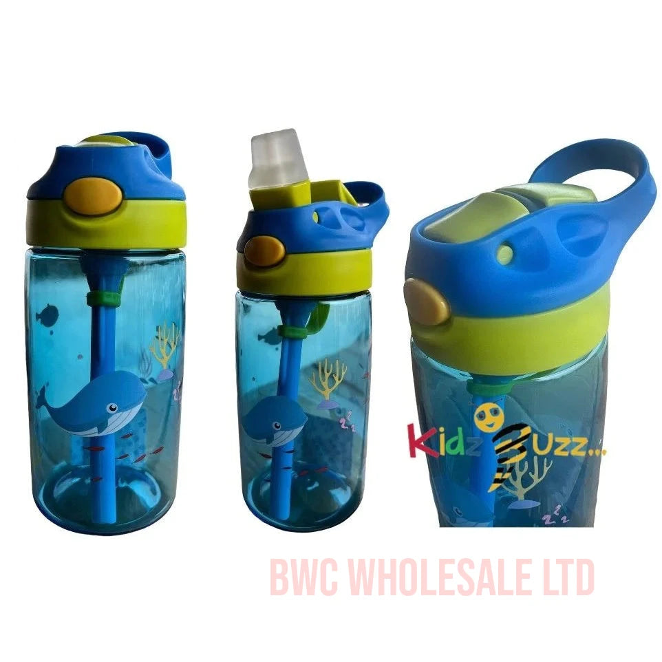 Blue Whale Water Bottle 480ml X 3