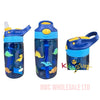 Water Bottle Blue Dinosaur 480ml X 3