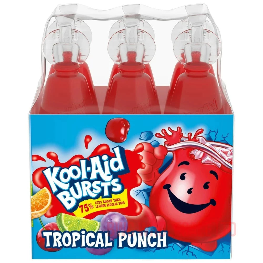 Kool-Aid Bursts, Tropical Punch Pack of 12