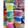 Various Colorful Big Slime Tub Children' Toy Party Christmas Crystal Mud Slime