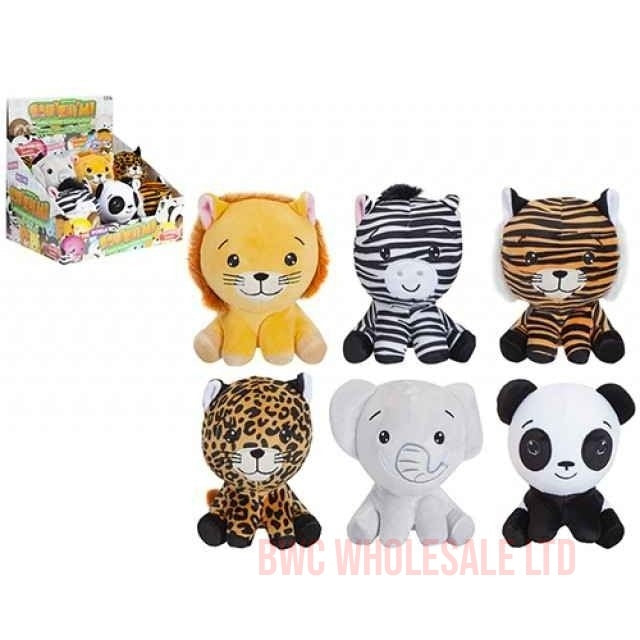 Soft Sitting 3D Squishimi Zoo Series 5 6 Assorted Designs