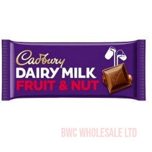 Cadbury Dairy Milk Fruit and Nut Chocolate Bar 180g