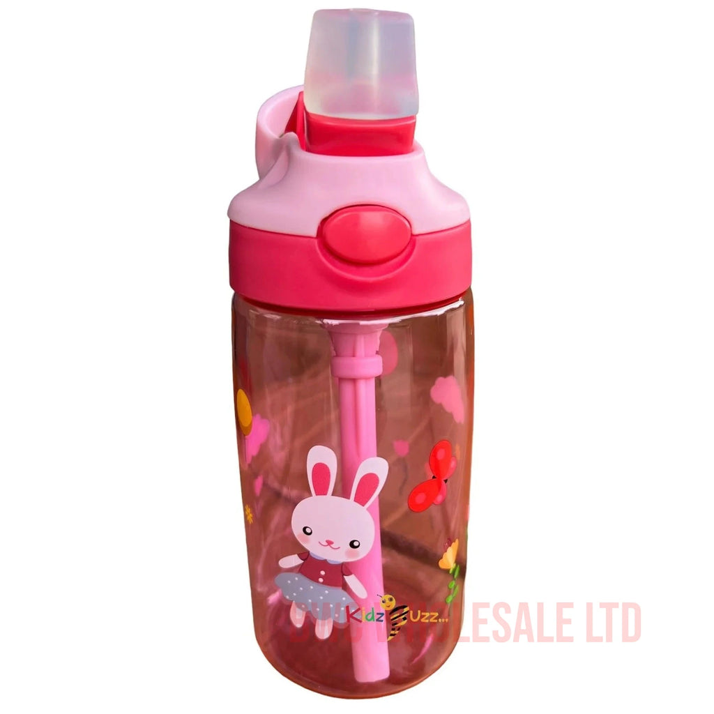 Water Bottle Pink Bunny 480ml X 3