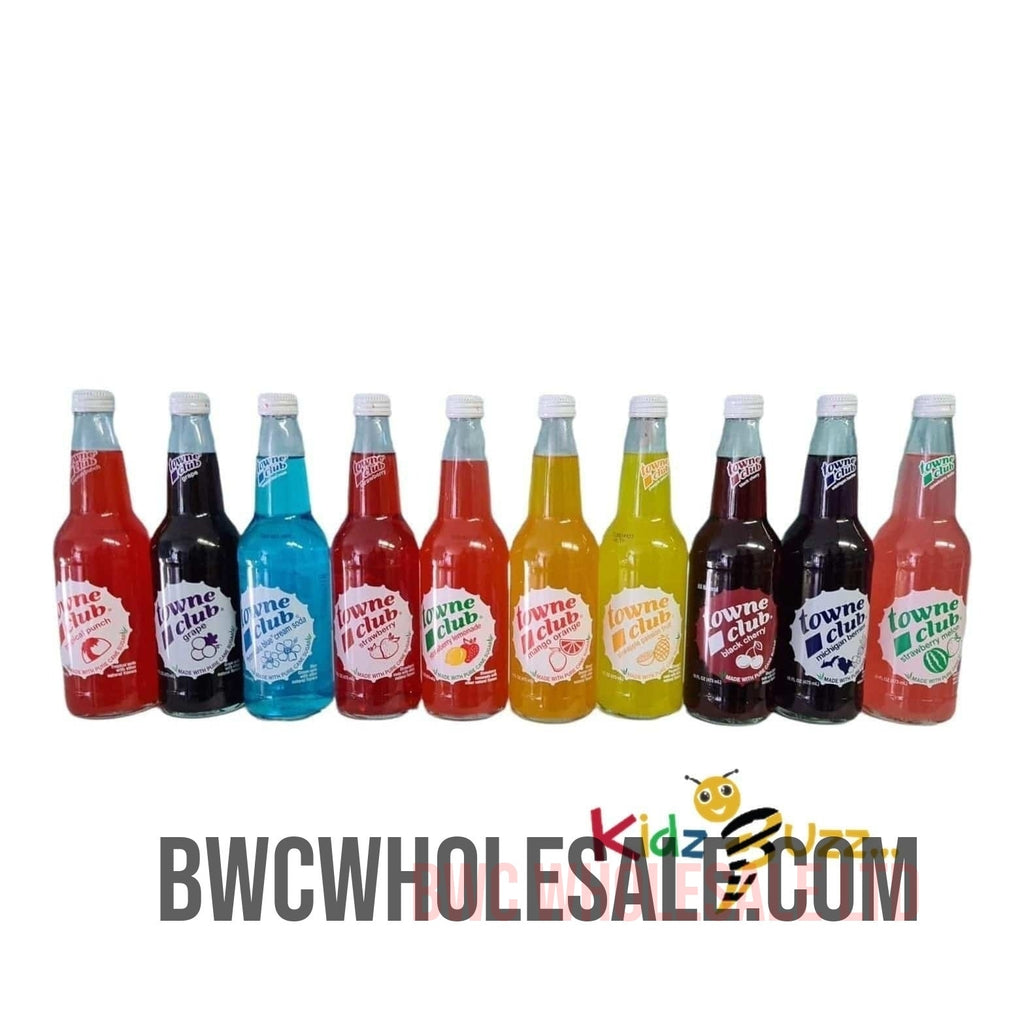 Town Club Michigan Berries Soda 473 ML X 12