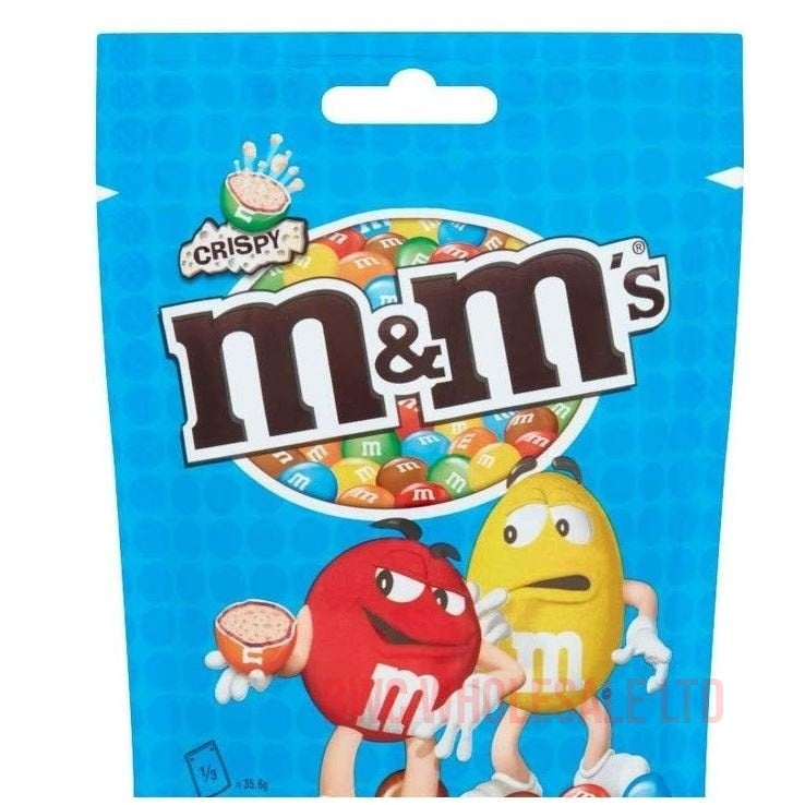 M&M's Crispy Chocolate More to Share Pouch Bag 213g