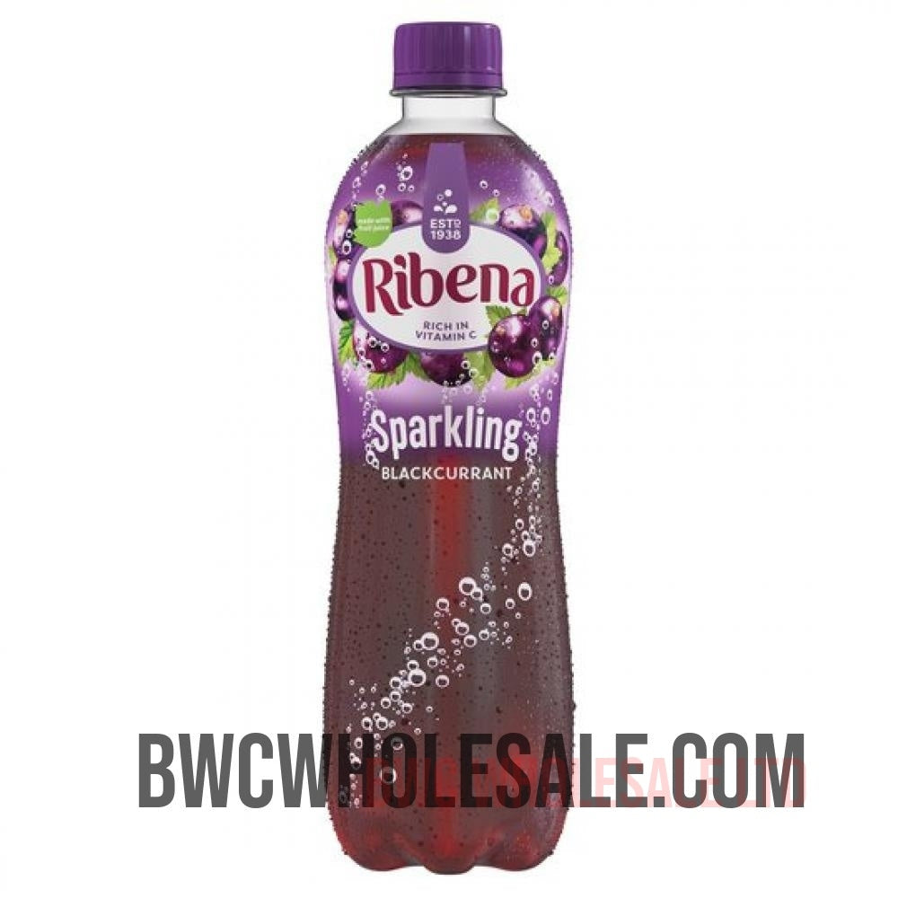 Ribena Sparkling Blackcurrant Juice Drink 12 X 500ML