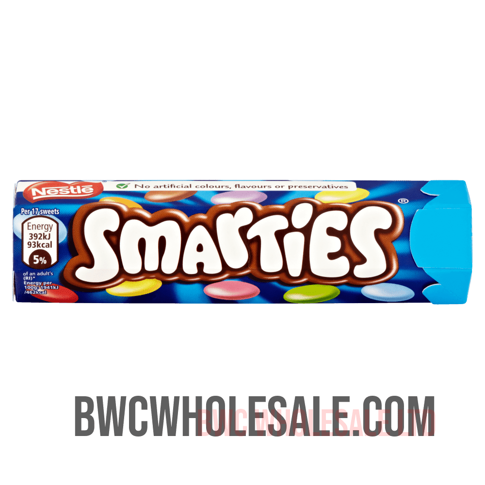 Smarties Milk Chocolate Tube Multipack 3 Pack 3 x 34g x Case of 16