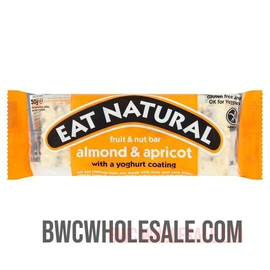 Eat Natural Almond & Apricot Yoghurt Coated Bars 12 x 45g